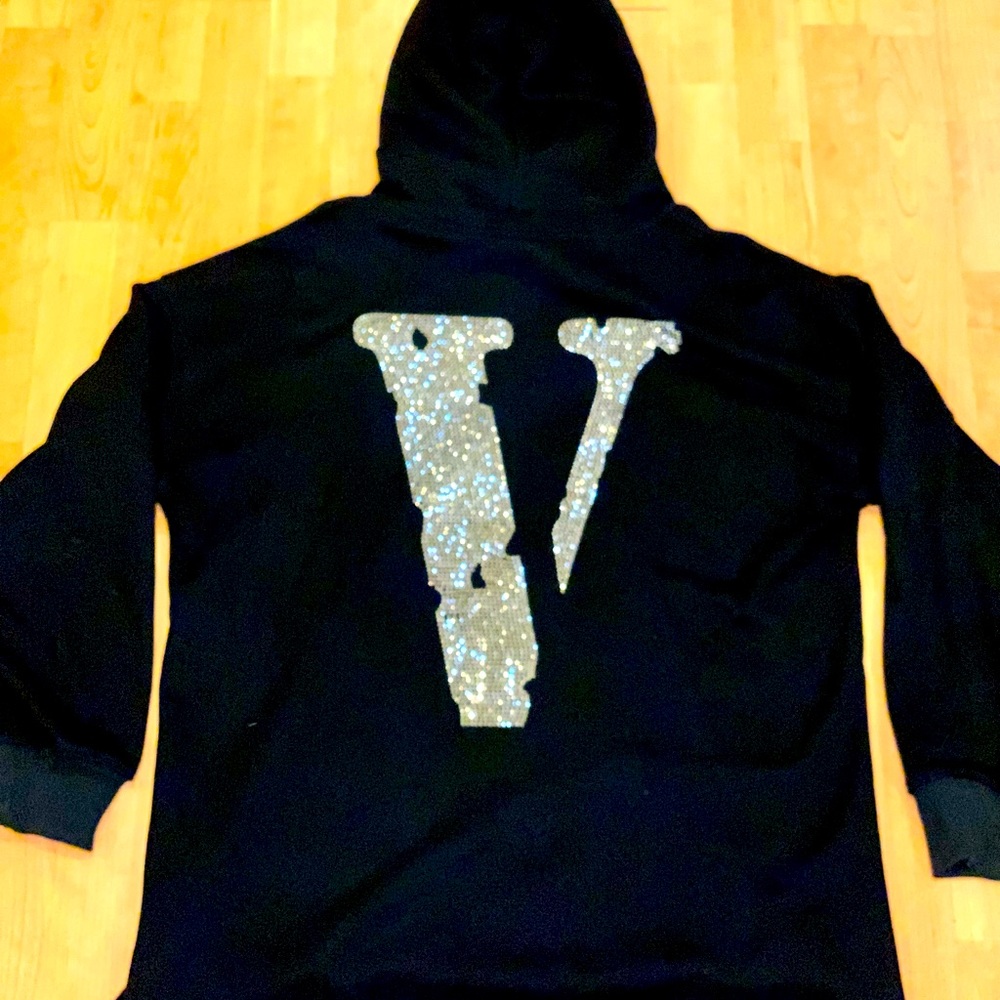 VLONE Rhinestone Friends Hoodie - Picture 3 of 4